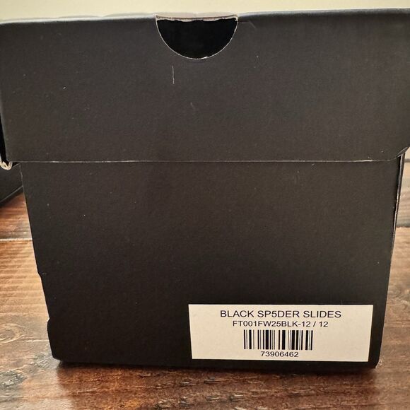 Sp5der Black Onyx Slides - Picture 10 of 11